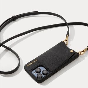 Bandolier iPhone 15 Pro Phone Case with Card Holder